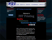 Tablet Screenshot of fstprinting.com